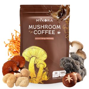 mushroom-coffee-2000mg-organic-instant-coffee-with-6-adaptogenic-mushrooms-lions-mane-turkey-tail-with-mct-oil-coconut-for-focus-energy-digestion-immune-support-30-servings